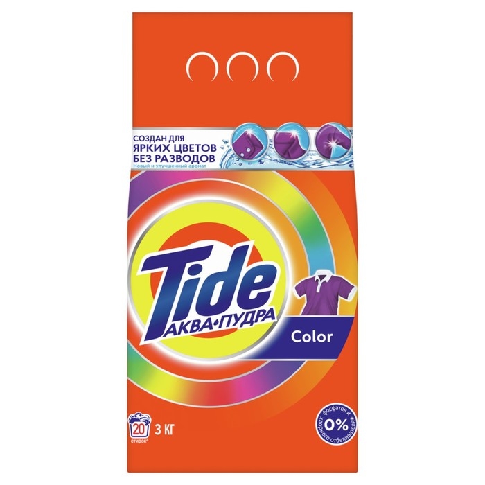 Стиральный порошок Tide Color, автомат, 3 кг Стиральный порошок Tide Color, автомат, 3 кг