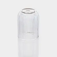 Набор стаканов 6 шт, 260 мл, золотой обод