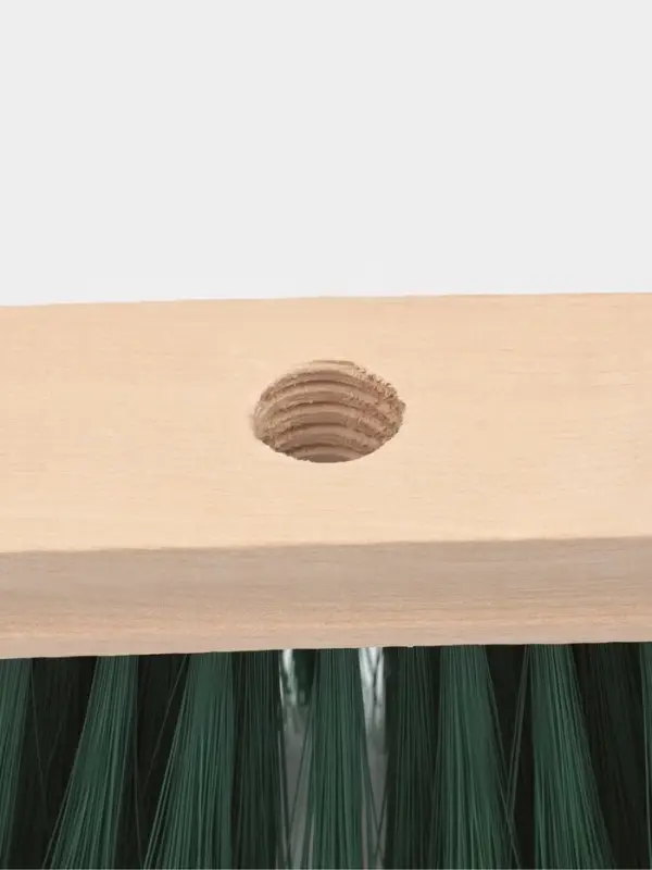 Щётка для подметания пола, с резьбой, 25&times;5 см