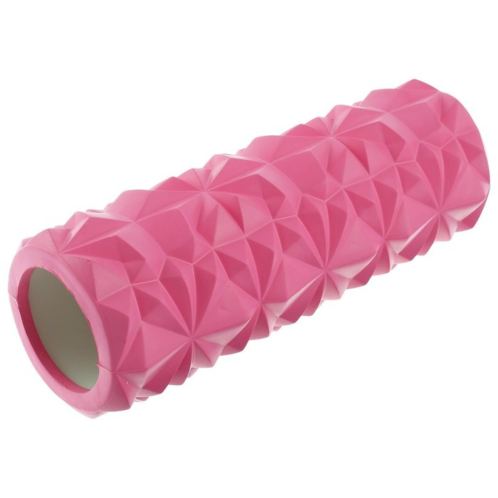 Ролик массажный Sangh, 33×10 см, цвет розовый Ролик массажный Sangh, 33×10 см, цвет розовый