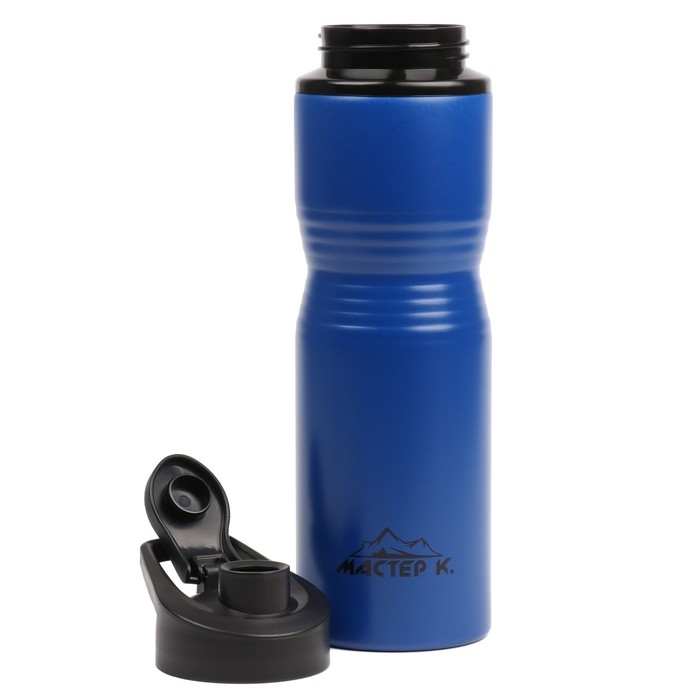 Бутылка для воды, 750 мл,  Бутылка для воды, 750 мл, "Мастер К", 24 х 7.3 см, корпус из алюминия