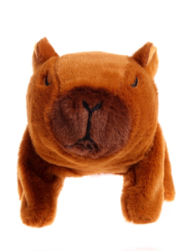 ЗАБИЯКА Интерактивная игрушка "Забавный капибарик" звук, ходит