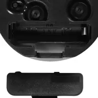 Будильник-часы настольные &laquo;Классика&raquo;, 8&times;8 см, от батарейки АА, чёрный