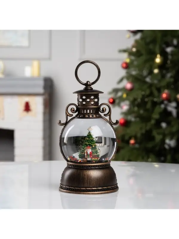 Светодиодная фигура &laquo;Щелкунчик&raquo;, 20&times;10.5 см, музыка, от батареек ААх3, USB, свечение тёплое белое