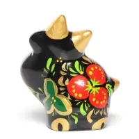 Сувенир фарфоровый &laquo;Козлик Макс&raquo; 5&times;4.8&times;3 см, хохлома