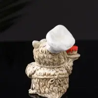 Набор фигурок &laquo;4 совы на подносе&raquo;, 23.5&times;13&times;10 см, бежевый