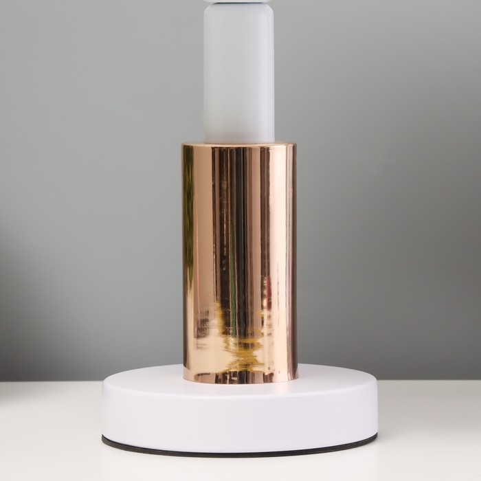 Настольная лампа Настольная лампа "Алми" Е27 40Вт бело-золотой 24х24х36 см