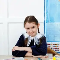 Набор первоклассника Calligrata &laquo;Космос&raquo;, 40 предметов, в папке, МИКС