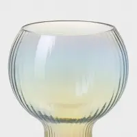 Пивной бокал Magistro &laquo;Топ&raquo;, 530 мл, 14.5&times;4.8&times;7.7 см, на ножке, стекло, прозрачный