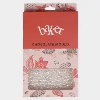 Форма для шоколада KONFINETTA &laquo;Воздушный&raquo;, пластик, 3 ячейки, 27.5&times;17.5&times;2.5 см, ячейка 15.3&times;7.5&times;0.8 см, прозрачная