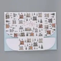 Коробка подарочная самосборная &laquo;С Новым годом!&raquo;, 24&times;24&times;12 см