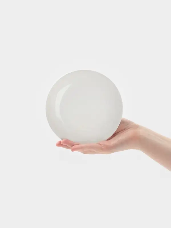 Тарелка Hanna Kn&ouml;vell, d=15 см, фарфор, белая