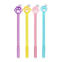 Ручка гелевая-прикол &laquo;Лапка&raquo; МИКС