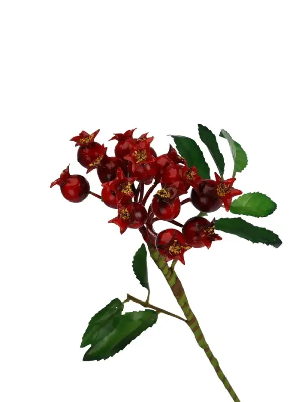 Цветы искусственные &laquo;Шиповника пучок&raquo;, h=23 см, красные