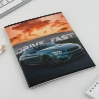 Тетрадь в клетку, 48 л., А5, на скрепке, блок №2 «Машины» МИКС Тетрадь в клетку, 48 л., А5, на скрепке, блок №2 «Машины» МИКС