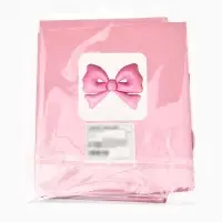 Воздушный шар фольгированный 50" "Бант" цвет розовый матовый