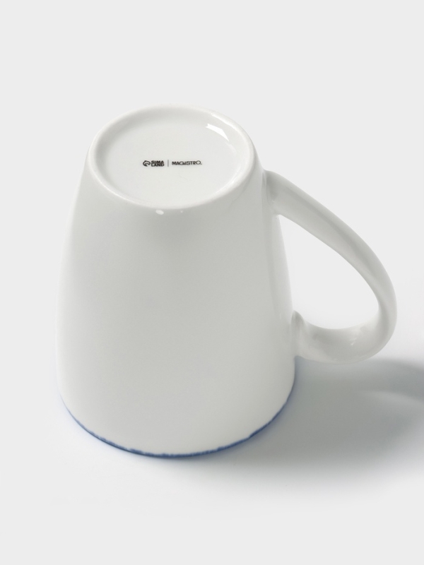 Кружка "Blue Lagoon" Magistro 350мл, 12,8х9х10,8, цвет белый, синий