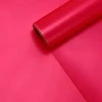 Пленка матовая для цветов и букетов, базовые цвета, рубиновая, 0.5&times;10 м, 65 мкм