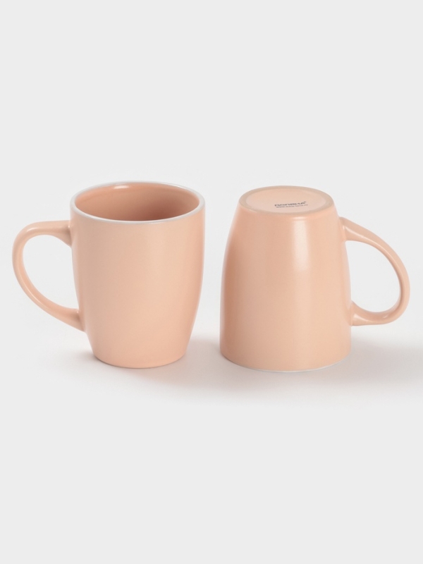 Набор  посуды Доляна "Кремовое облако" 24: Кружка, тарелки (20,27см), салатник, цвет крем