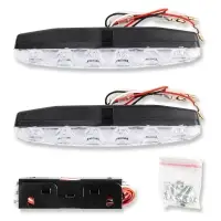 Дневные ходовые огни (DRL) AVS DL-6A (2,4W, 6 светодиодов х 2шт)