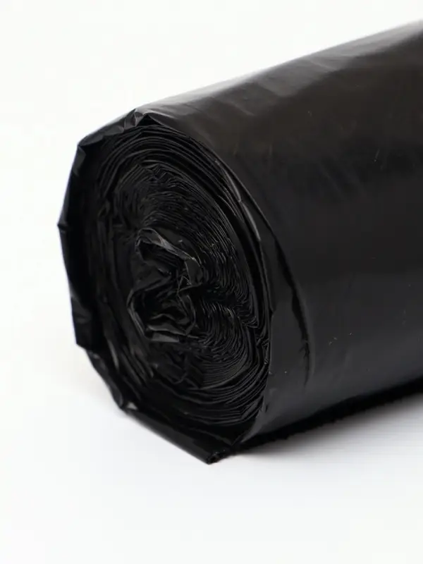 Мешки для мусора 240 л , ПВД, 40 мкм, 100 шт в рул, 86х120 см, цвет черный