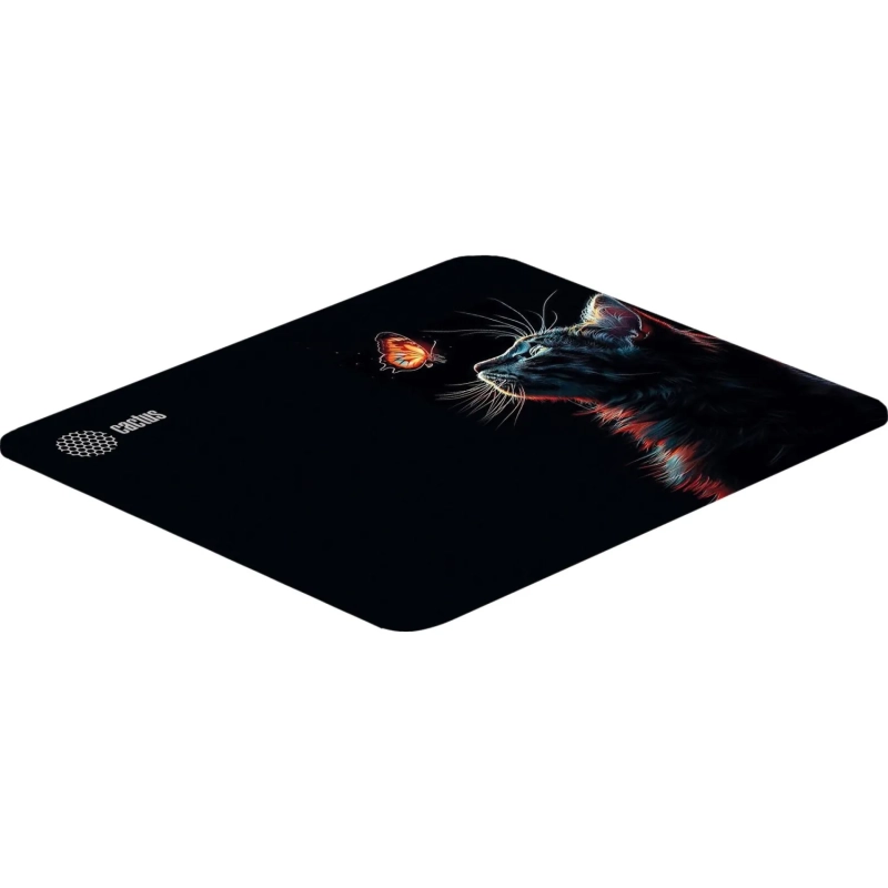 Коврик для мыши Cactus Night Cat 220x180x2мм (CS-MP-P12XS)