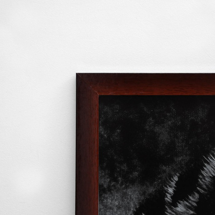 Картина  Картина "Девушка и леопард" 56х106см рамка микс