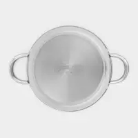 Кастрюля Катунь &laquo;Антея&raquo;, 4 л, d=22 см, с крышкой, капсульное дно, индукция, нержавеющая сталь, AISI - 201, хромированная