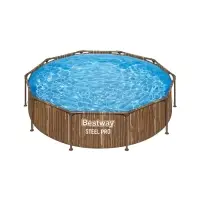 Бассейн каркасный Steel Pro, 305&times;76 см, круглый, рейка, 561VP Bestway