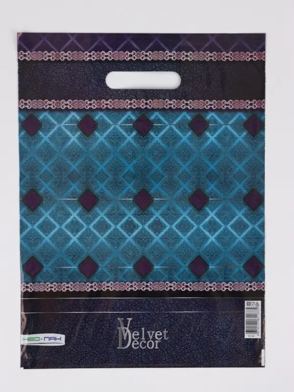 Пакет Пакет "Декор, полиэтиленовый с вырубной ручкой 30х40 см, 60 мкм