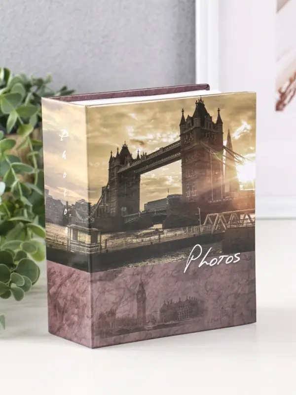 Фотоальбом 100 фото "Мост" 10X15см, ПП карм.