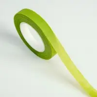 Тейп - лента для цветов и декора, зелёная, 13 мм, 27.3 метра