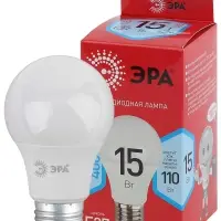 Лампа светодиодная LED 15 Вт 1200Лм 4000К груша нейтральный E27 220-240В LED A60-15W-840-E27 Red Line