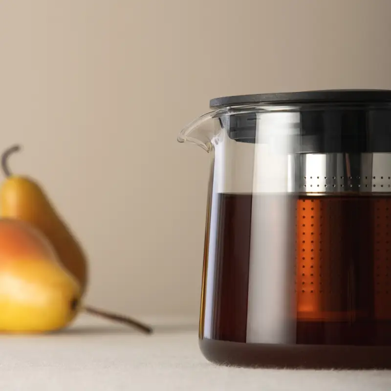 SATOSHI Цейлон Чайник заварочный 600мл, жаропрочное стекло