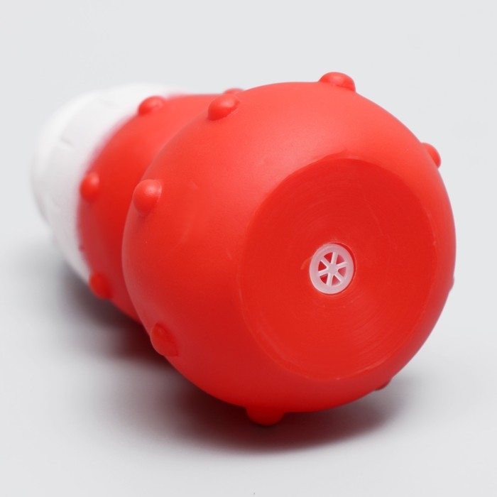 Новый год. Игрушка пищащая  Новый год. Игрушка пищащая "Мороз 3Х" для собак, 12,5 х 6 см