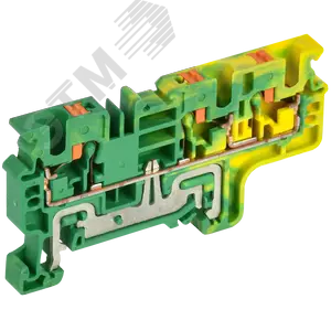 ARMAFIX Клемма пружинная Push-in CP-MC-PEN земля 3 вывода 4мм2 IEK