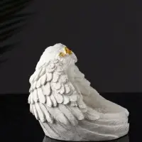 Набор фигурок на подставке &laquo;Ангелы&raquo;, 5 шт., гипс, 23.5&times;13&times;12 см, белый