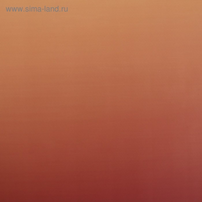 Корейская плёнка для цветов матовая двусторонняя "Градиент" бежевый-коричневый 0,5 х 10 м