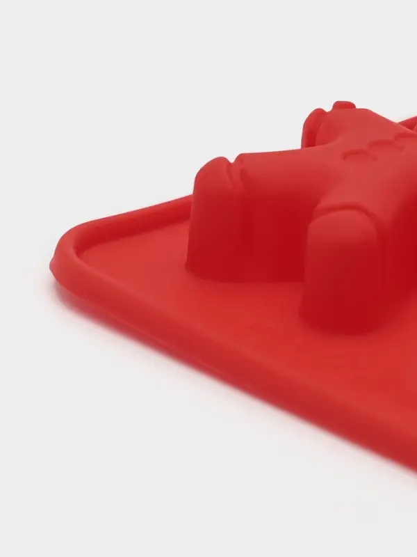 Форма для конфет и шоколада новогодняя Доляна &laquo;Карамельное чудо&raquo;, силикон, 21&times;10 см, 12 ячеек (3.5&times;3.5 см), красная