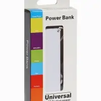 Внешний аккумулятор PB-03, 2200 мАч, USB, 1 А, крепление кольцо, белый