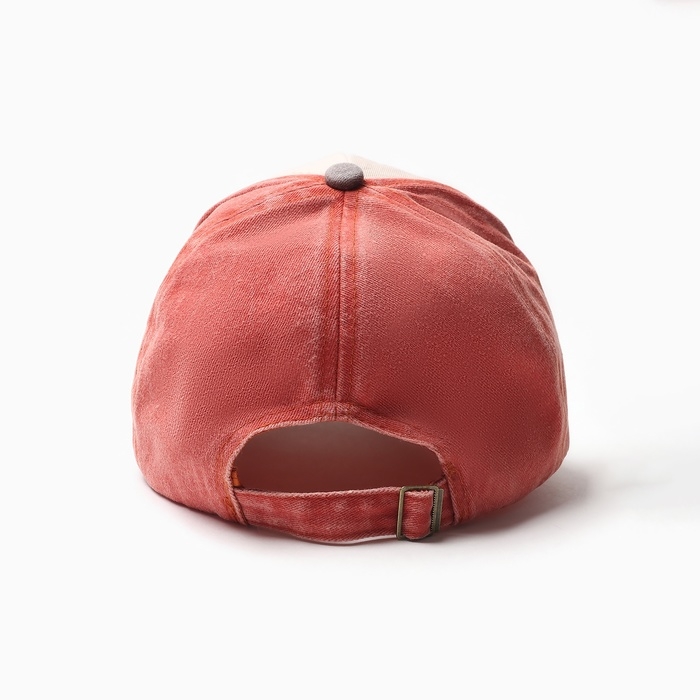 Кепка мужская MINAKU Кепка мужская MINAKU "IBIZA", цвет караловый, размер 56-58