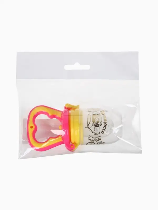 Ниблер для прикорма, от 5 мес., с силиконовой сеточкой, размер М &laquo;Принцесса&raquo;, розовый