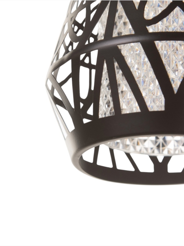 Светильник Светильник "Атом" 1х40Вт Е27 черный/золото 19х19х20+100см