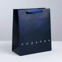 Пакет подарочный ламинированный, упаковка, &laquo;Подарок&raquo;, ML 23&times;27&times;11.5 см