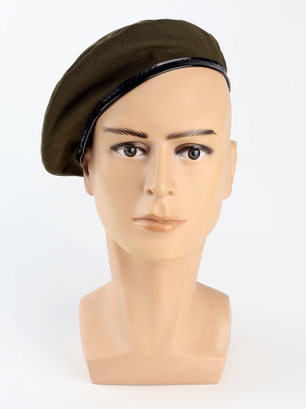 Берет военного, цвет тёмно-зелёный Берет военного, цвет тёмно-зелёный