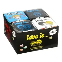 Конфеты освежающие Love is, в форме сердца, со вкусом мяты, 20 г