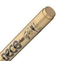 Маркер лаковый ICO DECO золотой 2-4 мм