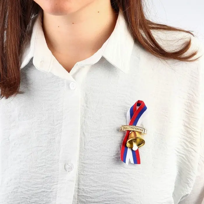 Колокольчик на выпускной «Выпускник детского сада», 2.6 см, Микки Маус Колокольчик на выпускной «Выпускник детского сада», 2.6 см, Микки Маус