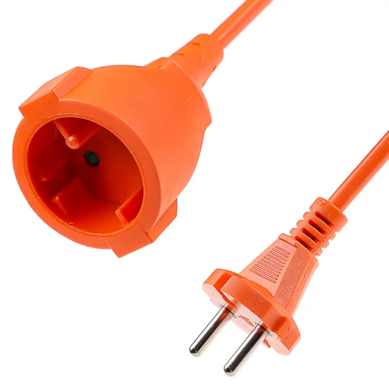 ЕРМАК Удлинитель силовой в мотке, 2х1,5 мм2, длина 30м (маск.нагрузка 16А или 2,2кВт)