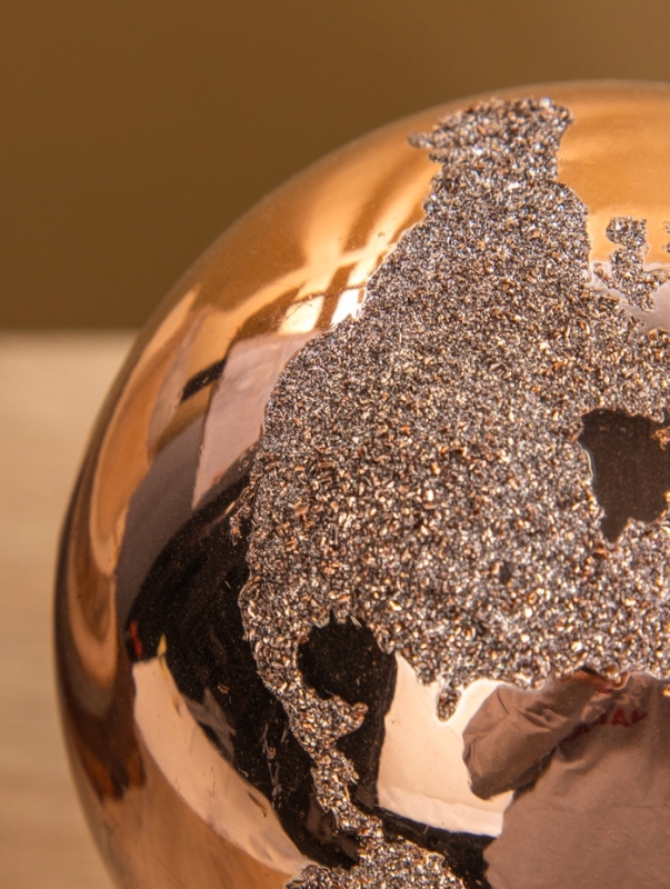 Глобус сувенирный Глобус сувенирный "Сансет" 10х12,5х23 см, стекло, мрамор